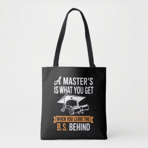 Bolso De Tela Título de Máster MBA Grado de Máster Graduación