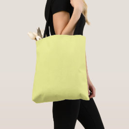 Bolso De Tela Tiza Amarilla