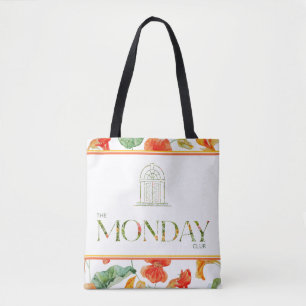 Bolso De Tela TMC / TMCC Wild for Nasturtiums!