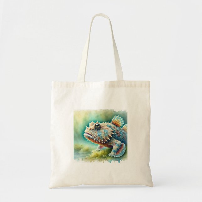 Bolso De Tela Toadfish 091024AREF119 - Watercolor (Frente)