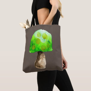 Bolso De Tela Toadstoide de hongos rojos mágico Tote Bag