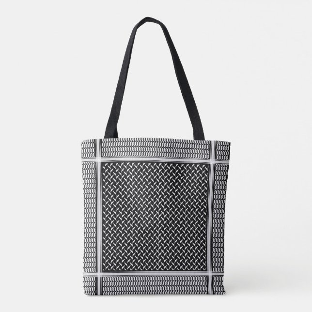 Bolso De Tela Toalla de cocina de Apron de Keffiyeh Palestina (Reverso)