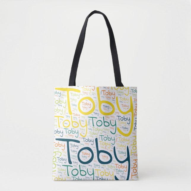 Bolso De Tela Toby (Anverso)