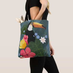 Bolso De Tela Tocan tropical en el salvaje