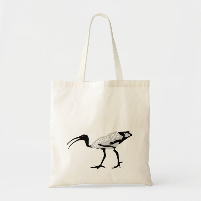 Bolso De Tela Tocar la bocina el tote de Ibis (Frente)