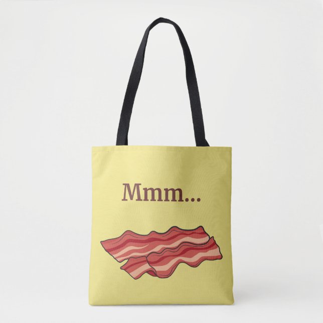 Bolso De Tela Tocino Divertido (Anverso)