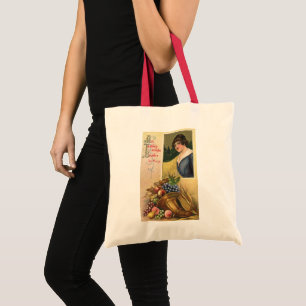 Bolso De Tela Toda la Abundancia de Acción de Gracias Sea Tuyo