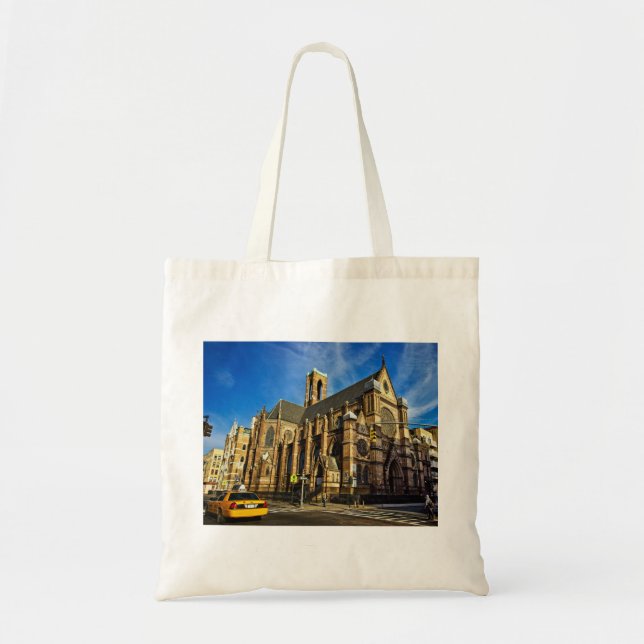 Bolso De Tela Toda la iglesia de los santos en Harlem del este (Frente)