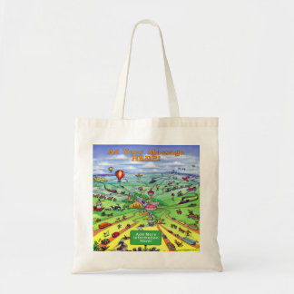 Bolso De Tela Todas las carreteras conducen a San Antonio Texas
