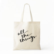 Todas las cosas, guión moderno