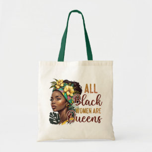 Bolso De Tela Todas las mujeres negras son reinas