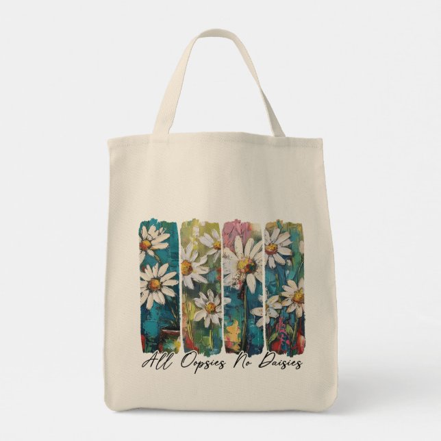 Bolso De Tela Todas las Oopsies No Daisies (Reverso)