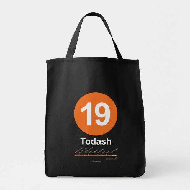 Bolso De Tela Todash (Frente)