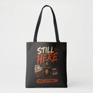 Bolso De Tela Todavía Aquí. Construido Diferente. Gráfico de Cuc