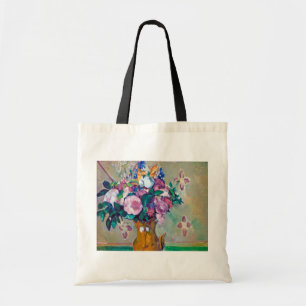 Bolso De Tela Todavía la vida con flores, Paul Cezanne