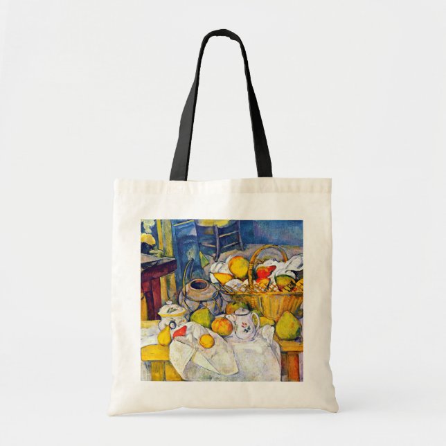 Bolso De Tela Todavía la vida con una canasta de frutas, Paul Ce (Frente)