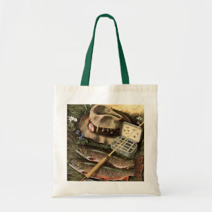 Bolso De Tela Todavía pesca de vida