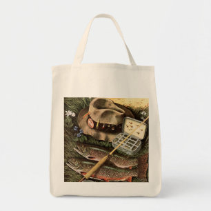 Bolso De Tela Todavía pesca de vida