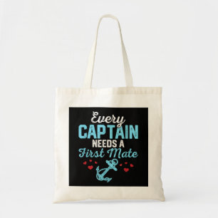 Bolso De Tela Todo capitán necesita un primer oficial