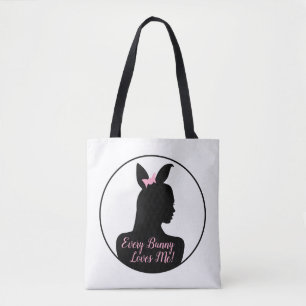 Bolso De Tela ¡Todo Conejo Me Ama! Bunny Chica