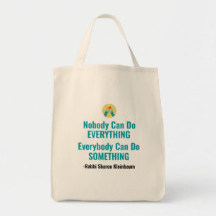 Bolso De Tela "Todo El Mundo Puede Hacer Algo"
