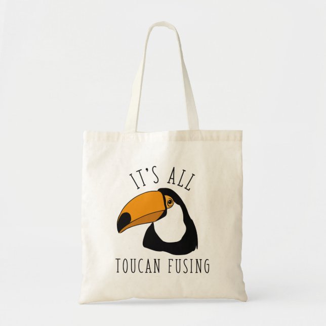 Bolso De Tela Todo es espoleta táctil (Frente)