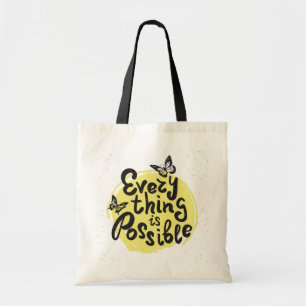 Bolso De Tela Todo es posible