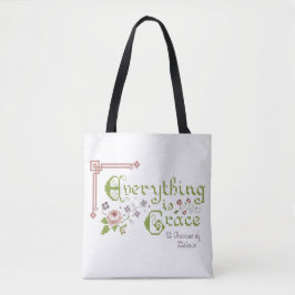 Bolso De Tela Todo es Tote Grace St. Therese sin logo