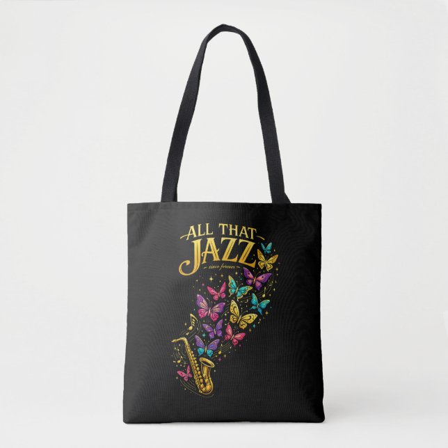 Bolso De Tela Todo ese jazz (Anverso)