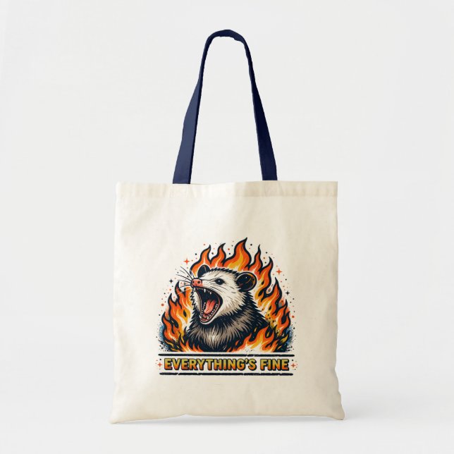 Bolso De Tela Todo está bien (Frente)