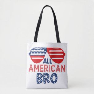 Bolso De Tela Todo hermano americano