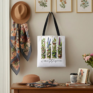 Bolso De Tela Todo hermoso en su tiempo botánico