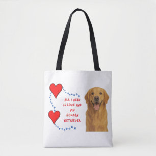 Bolso De Tela 💕 🐾 Todo Lo Que Necesito Es Amor Y Mi Recuperado