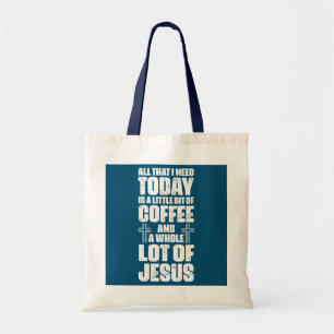 Bolso De Tela Todo Lo Que Necesito Hoy Es Café Y Mucho