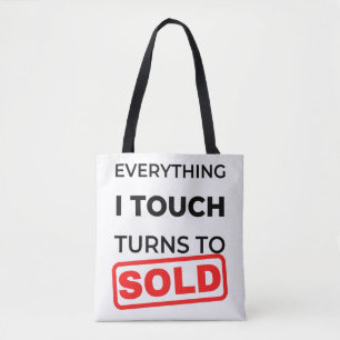 Bolso De Tela Todo Lo Que Toco Se Convierte En Vendido 2