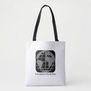 Bolso De Tela "Todos Los Días Es El Día De La Tierra" Planeta Ti