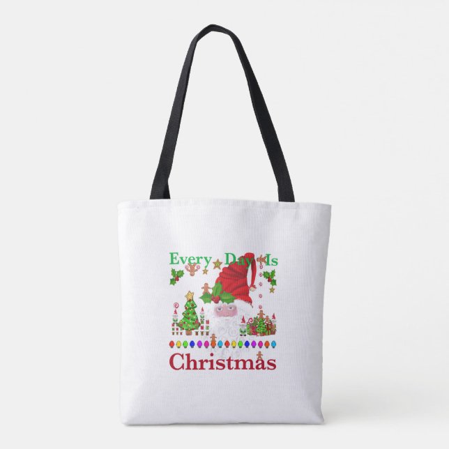 Bolso De Tela Todos los días hay Navidades (Reverso)
