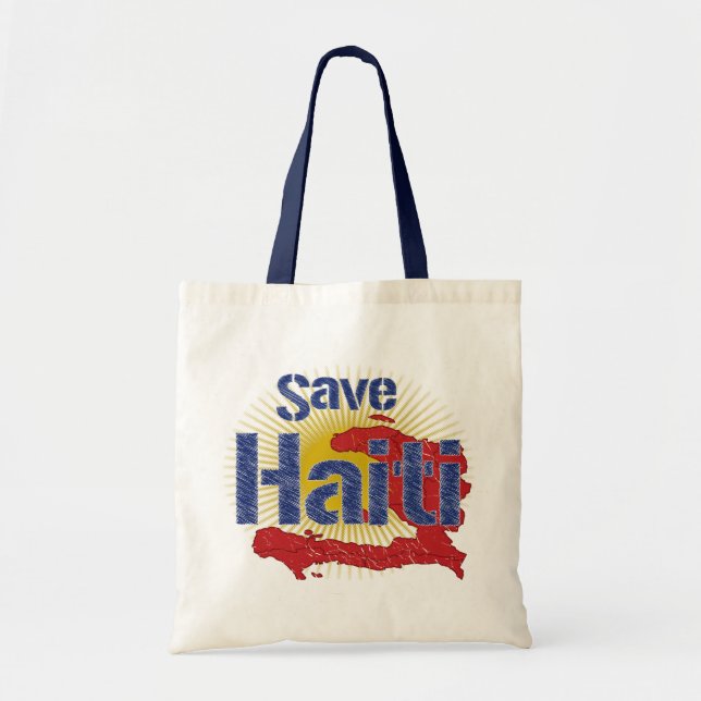 Bolso De Tela TODOS LOS ingresos van a la CRUZ ROJA - ahorre (Frente)