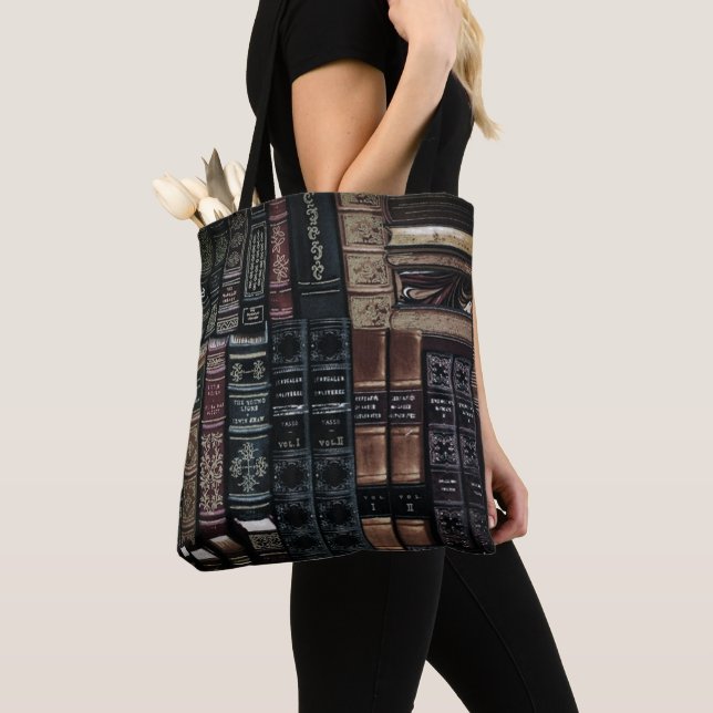 Bolso De Tela Todos los libros antiguos (Detalle)