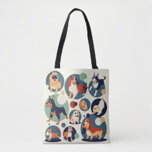 Bolso De Tela Todos los perros llevan