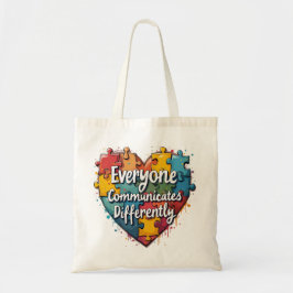 Bolso De Tela Todos se comunican de forma diferente