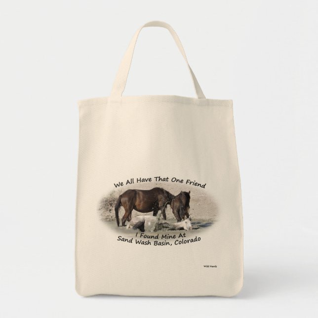 Bolso De Tela Todos tenemos ese un amigo (Frente)