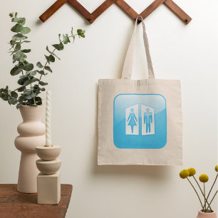 Bolso De Tela Toilets Icon Tote Bag