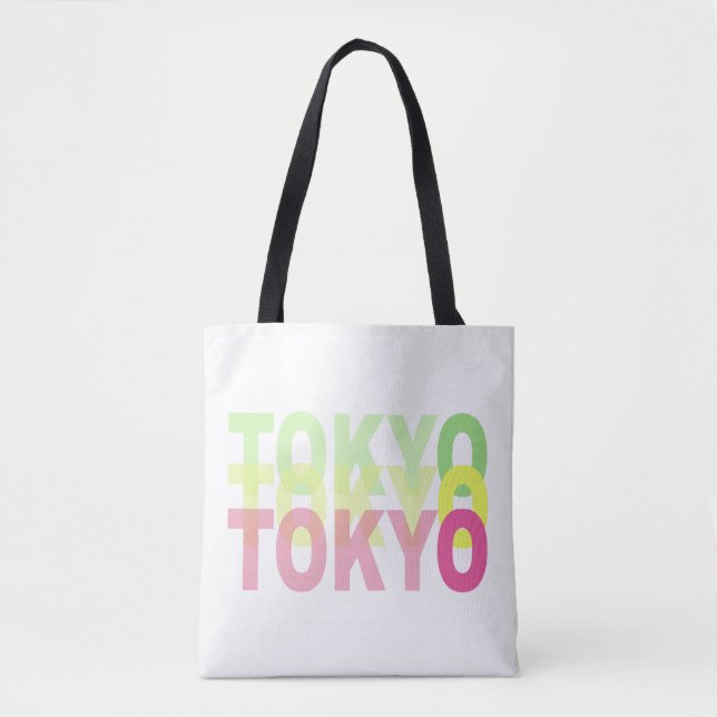 Bolso De Tela Tokio (Anverso)