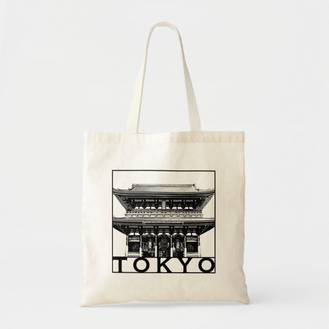 Bolso De Tela Tokio (Frente)