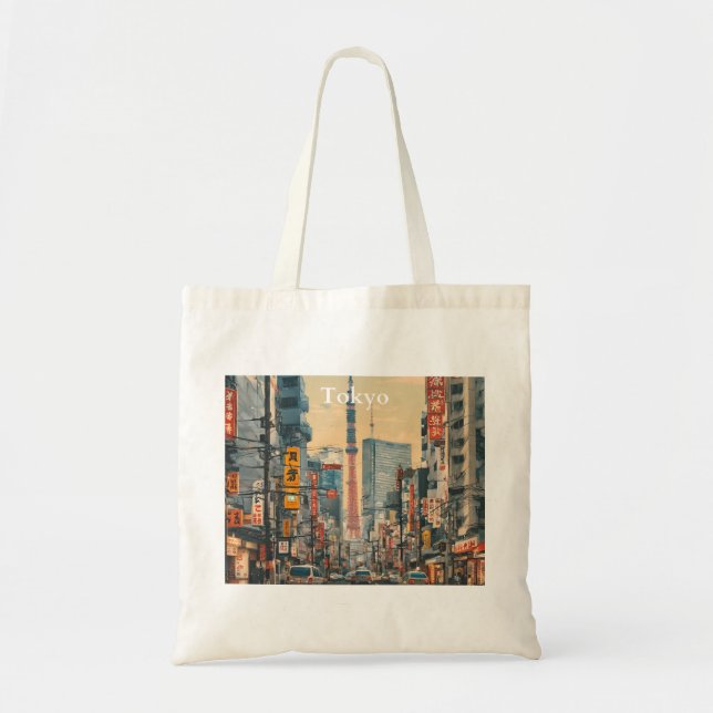 Bolso De Tela Tokio (4) (Frente)