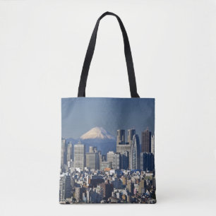 Bolso De Tela Tokio, horizonte del distrito de Shinjuku, Monte F