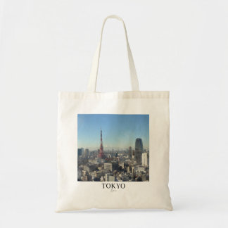 Bolso De Tela Tokyo Tower Watercolor Travel Poster Tote Bag