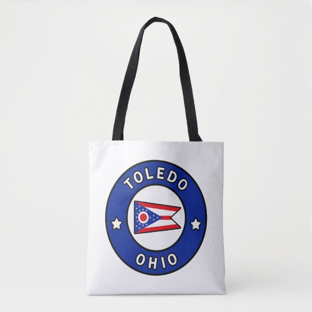 Bolso De Tela Toledo Ohio (Anverso)