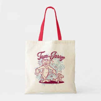 Bolso De Tela Tom y Jerry Broke